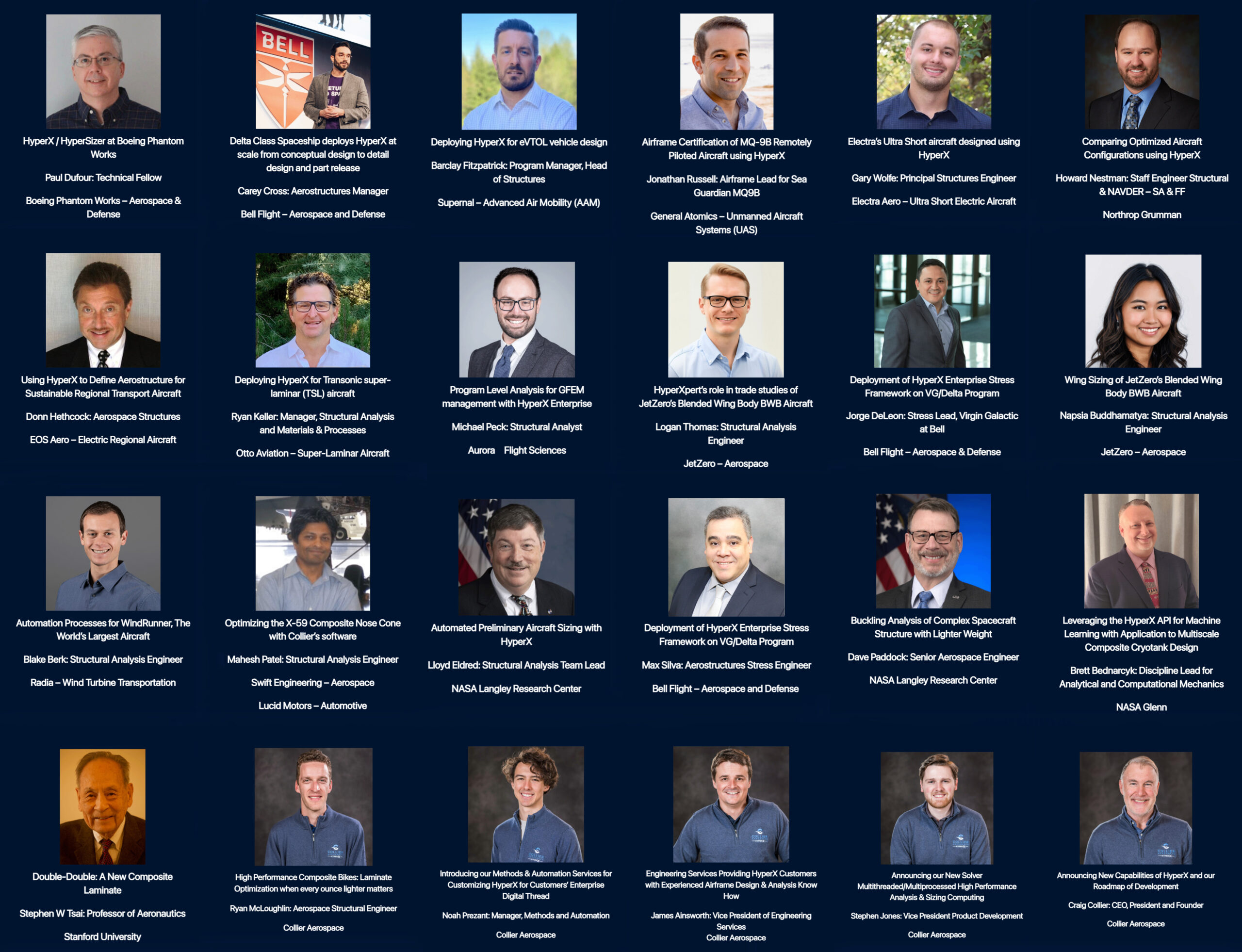 2025 HyperX Speakers List Users Conference 1B
